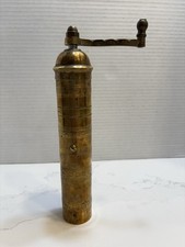 Moinho de pimenta Atlas bronze vintage Grécia 9 1/2 pol. de altura ótima contição comprar usado  Enviando para Brazil