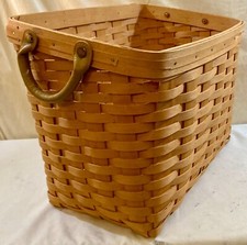 Longaberger newspaper basket for sale  Loganton