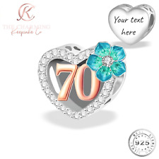 70th birthday charm for sale  MANCHESTER