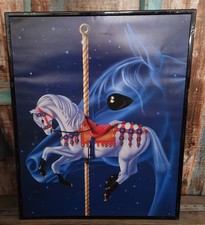 Carousel white horse for sale  San Andreas