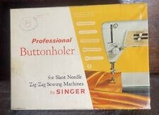 Professional buttonholer singe for sale  La Porte