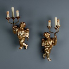 Appliques antiche legno usato  Cambiago