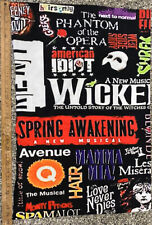 Broadway shows pillow for sale  San Ramon