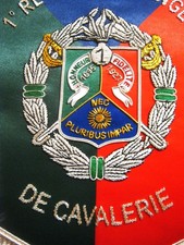 Fanion cavalerie legion d'occasion Fanion cavalerie legion d'occasion  Saint-Mamert-du-Gard