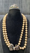 Parure vogue bijoux usato  Spedire a Italy