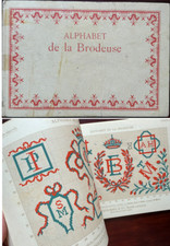 Broderie alphabet brodeuse d'occasion  Morestel