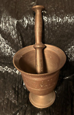 Antique brass mortar for sale  Denville