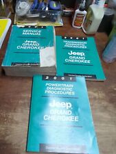 Jeep Grand Cherokee 2001 servicio taller de reparación manuales libros originales segunda mano  Embacar hacia Argentina