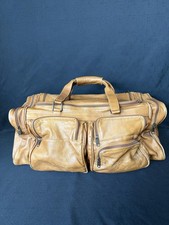 Vintage leather duffel for sale  Hickory Hills