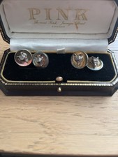 Vintage cufflinks thomas for sale  NEWPORT