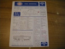 Fiche technique esso d'occasion Fiche technique esso d'occasion  Aigrefeuille-d'Aunis