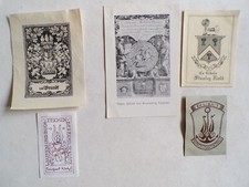 Exlibris konvolut 5 gebraucht kaufen  Würzburg