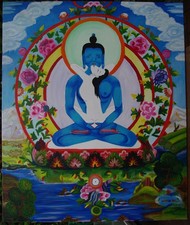 Leinwand bild buddha gebraucht kaufen  Bergkamen