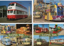 Postcards blackpool trams for sale  MOTHERWELL