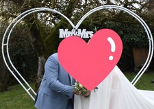 Hochzeit herz deko gebraucht kaufen  Illerrieden