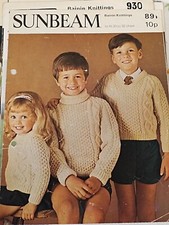 Vintage sunbeam aran for sale  LAURENCEKIRK