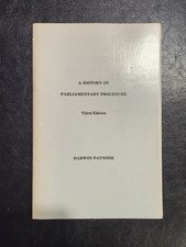 History parliamentary procedur for sale  Carbondale