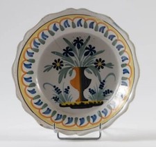 Assiette contours faïence d'occasion  Monts