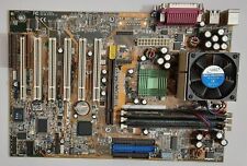 ASUS CUSL2 Socket 370 AGP retro płyta główna + Pentium III 1GHz + 384MB RAM na sprzedaż  PL