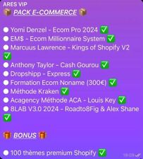 Pack ecom drop d'occasion  France