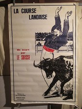 Affiche ancienne tauromachie d'occasion  Montauban