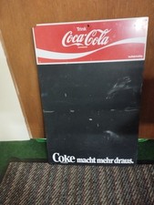 Coca cola kreidetafel gebraucht kaufen  Dentlein