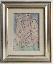 Acquerello tecnica mista usato Acquerello tecnica mista usato  Pescia