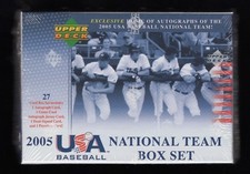 (Lote com 2 caixas) 2005 Upper Deck EUA National conjunto lacrado de fábrica caixa hobby Scherzer comprar usado  Enviando para Brazil