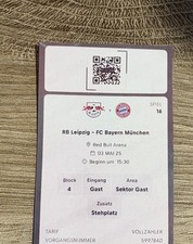 Sammlerticket leipzig bayern gebraucht kaufen  Scheer