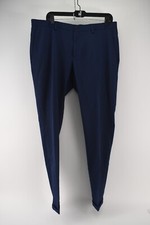 Zara Man Mens Blue Dress Pants Size 36x31 comprar usado  Enviando para Brazil