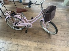Girls bike pink for sale  LONDON
