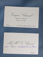Lot cartes visite d'occasion  Ajaccio-