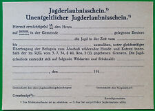 Jagderlaubnisschein wien niede gebraucht kaufen  Versand nach Germany