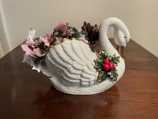 Vintage ceramic swan for sale  Jackson