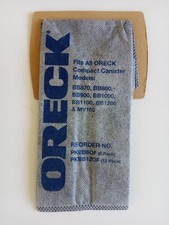 Oreck single disposable for sale  Arizona City