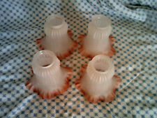 Anciennes tulipes verre d'occasion  Lavelanet