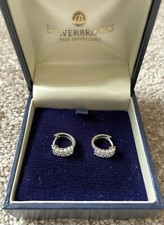 Beaverbrooks silver hoop for sale  BURY ST. EDMUNDS