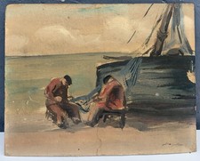 Tableau ancien huile d'occasion  Paris IX