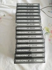 Memorex blank cassette for sale  LONDON