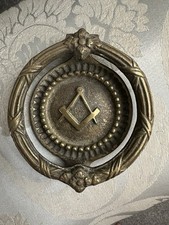 Solid brass masonic for sale  GRAVESEND