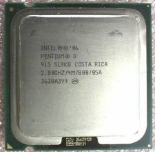 CPU Intel Pentium D 915 2.80GHz 4MB 800MHz LGA775 SL9KB Presler Dual-Core, usado comprar usado  Enviando para Brazil