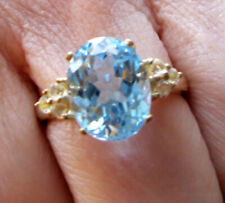 Anello oro topazio usato  Todi