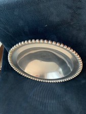 Tigela decorativa de alumínio fundido 13” INI borda frisada tigela de frutas mesa de centro kitchn comprar usado  Enviando para Brazil