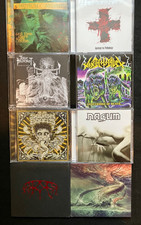 DEATH METAL CD LOT 8:Toxic Holocaust, Nasum, Ash Borer,Haemorrhage,Squash Bowels comprar usado  Enviando para Brazil
