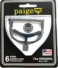 Guitarra Paige Capo 6 cordas preta P6E comprar usado  Enviando para Brazil