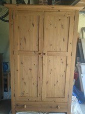 Solid pine wardrobe for sale  HARPENDEN