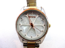 RELÓGIO DE PULSO FEMININO SKONE REDONDO NAMORADA MOSTRADOR BRANCO MOSTRADOR PARA PEÇAS OU REPAROS comprar usado  Enviando para Brazil