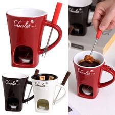Chocolate fondue mugs for sale  UK