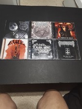 6 metal cds very good condition see picture, usado comprar usado  Enviando para Brazil
