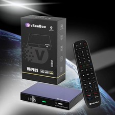 Novo 2026 VSEEBOX V6 PLUS Android TV 6K caixa com controle remoto retroiluminado, usado comprar usado Novo 2026 VSEEBOX V6 PLUS Android TV 6K caixa com controle remoto retroiluminado, usado comprar usado  Enviando para Brazil